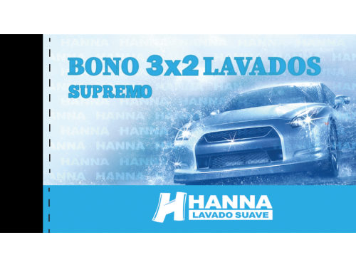 Bono 3x2 Lavado Supremo sin...