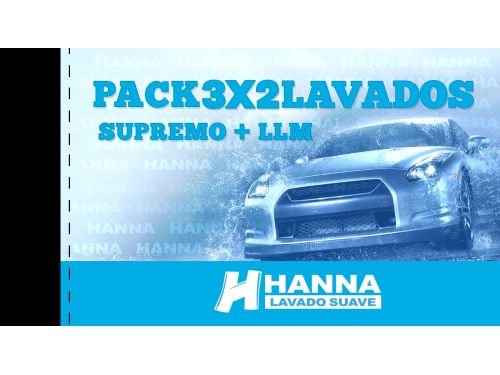 Pack 3x2 Lavado Supremo con...