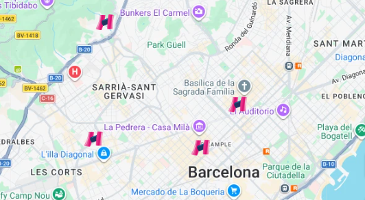 lavado de coches a 10 min de cualquier punto de Barcelona, centros de lavado suave hanna