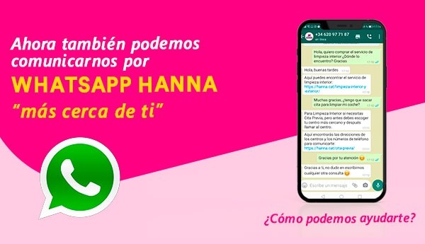 WhatsApp Hanna: Más cerca de ti